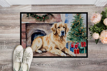 Load image into Gallery viewer, Golden Retriever Cozy Christmas Doormat - Large 24x36 – Indoor/Outdoor Floor Mat with Artistic Flair