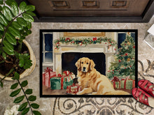 Load image into Gallery viewer, Golden Retriever Cozy Christmas Doormat - 18X27 Indoor / Outdoor Rug | Made in USA