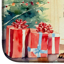 Load image into Gallery viewer, Gordon Setter Cozy Christmas Dish Drying Mat