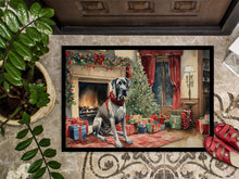 Load image into Gallery viewer, Great Dane Cozy Christmas Doormat - Large 24x36 – Indoor/Outdoor Floor Mat with Artistic Flair