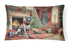 Load image into Gallery viewer, Great Dane Cozy Christmas Throw Pillow