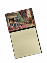 Load image into Gallery viewer, Great Dane Cozy Christmas Sticky Note Holder- Refiilable Desk Accessory Note Pad