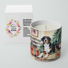 Load image into Gallery viewer, Greater Swiss Mountain Dog Cozy Christmas Decorative Soy Candle