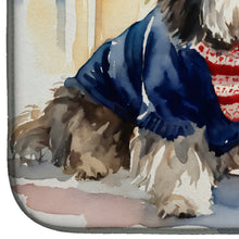 Load image into Gallery viewer, Havanese Cozy Christmas Dish Drying Mat
