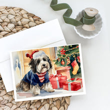 Load image into Gallery viewer, Havanese Cozy Christmas Greeting Cards - Blank Note Cards – 8-Pack of Artist-Designed Cards with Envelopes