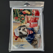 Load image into Gallery viewer, Havanese Cozy Christmas Greeting Cards - Blank Note Cards – 8-Pack of Artist-Designed Cards with Envelopes
