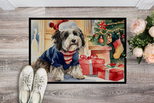 Load image into Gallery viewer, Havanese Cozy Christmas Doormat - Large 24x36 – Indoor/Outdoor Floor Mat with Artistic Flair