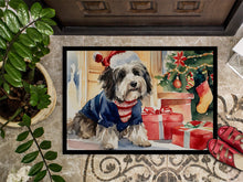 Load image into Gallery viewer, Havanese Cozy Christmas Doormat - Large 24x36 – Indoor/Outdoor Floor Mat with Artistic Flair