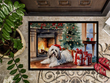 Load image into Gallery viewer, Havanese Cozy Christmas Doormat - 18X27 Indoor / Outdoor Rug | Made in USA