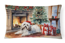 Load image into Gallery viewer, Havanese Cozy Christmas Throw Pillow