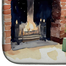 Load image into Gallery viewer, Irish Setter Cozy Christmas Dish Drying Mat