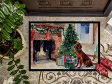 Load image into Gallery viewer, Irish Setter Cozy Christmas Doormat - 18X27 Indoor / Outdoor Rug | Made in USA