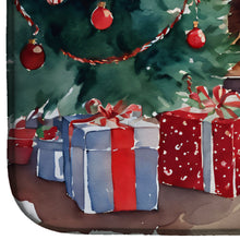 Load image into Gallery viewer, Irish Wolfhound Cozy Christmas Dish Drying Mat