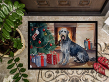 Load image into Gallery viewer, Irish Wolfhound Cozy Christmas Doormat