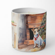 Load image into Gallery viewer, Jack Russell Terrier Cozy Christmas Decorative Soy Candle