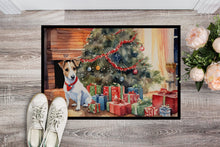 Load image into Gallery viewer, Jack Russell Terrier Cozy Christmas Doormat - 18X27 Indoor / Outdoor Rug | Made in USA