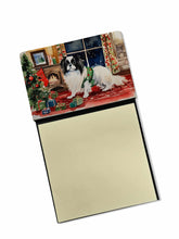 Load image into Gallery viewer, Japanese Chin Cozy Christmas Sticky Note Holder- Refiilable Desk Accessory Note Pad