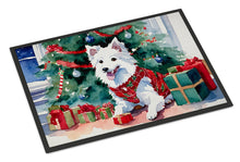 Load image into Gallery viewer, Japanese Spitz Cozy Christmas Doormat-24x36 Indoor / Outdoor Rug | Made in USA