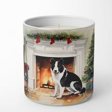 Load image into Gallery viewer, Karelian Bear Dog Cozy Christmas Decorative Soy Candle