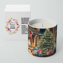 Load image into Gallery viewer, Keeshond Cozy Christmas Decorative Soy Candle