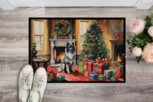Load image into Gallery viewer, Keeshond Cozy Christmas Doormat-24x36 Indoor / Outdoor Rug | Made in USA