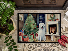Load image into Gallery viewer, Kuvasz Cozy Christmas Doormat-24x36 Indoor / Outdoor Rug | Made in USA