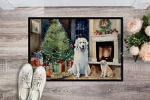 Load image into Gallery viewer, Kuvasz Cozy Christmas Doormat