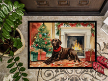 Load image into Gallery viewer, Labrador Retriever Cozy Christmas Doormat-24x36 Indoor / Outdoor Rug | Made in USA