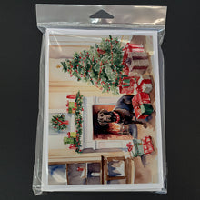 Load image into Gallery viewer, Labrador Retriever Cozy Christmas Greeting Cards - Blank Note Cards – 8-Pack of Artist-Designed Cards with Envelopes