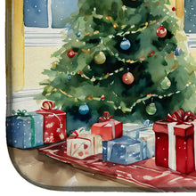 Load image into Gallery viewer, Labrador Retriever Cozy Christmas Dish Drying Mat