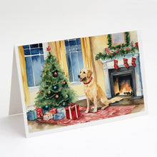 Load image into Gallery viewer, Labrador Retriever Cozy Christmas Greeting Cards - Blank Note Cards – 8-Pack of Artist-Designed Cards with Envelopes