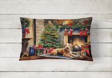 Load image into Gallery viewer, Lakeland Terrier Cozy Christmas Throw Pillow