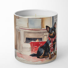 Load image into Gallery viewer, Lancashire Heeler Cozy Christmas Decorative Soy Candle