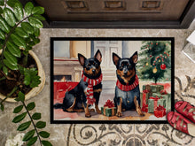 Load image into Gallery viewer, Lancashire Heeler Cozy Christmas Doormat-24x36 Indoor / Outdoor Rug | Made in USA