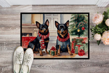 Load image into Gallery viewer, Lancashire Heeler Cozy Christmas Doormat