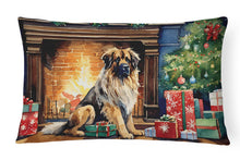 Load image into Gallery viewer, Leonberger Cozy Christmas Throw Pillow