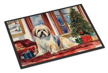 Load image into Gallery viewer, Lhasa Apso Cozy Christmas Doormat-24x36 Indoor / Outdoor Rug | Made in USA