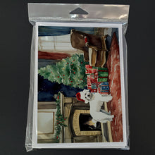 Load image into Gallery viewer, Maltese Cozy Christmas Greeting Cards - Blank Note Cards – 8-Pack of Artist-Designed Cards with Envelopes