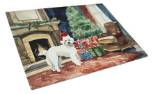 Load image into Gallery viewer, Maltese Cozy Christmas Glass Cutting Boards – Durable, Decorative Kitchen Art Large