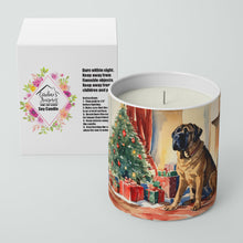 Load image into Gallery viewer, Mastiff Cozy Christmas Decorative Soy Candle