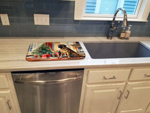 Load image into Gallery viewer, Mastiff Cozy Christmas Dish Drying Mat