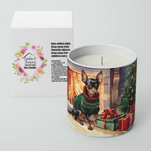 Load image into Gallery viewer, Miniature Pinscher Cozy Christmas Decorative Soy Candle