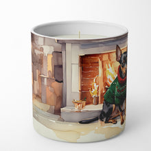 Load image into Gallery viewer, Miniature Pinscher Cozy Christmas Decorative Soy Candle