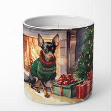 Load image into Gallery viewer, Miniature Pinscher Cozy Christmas Decorative Soy Candle