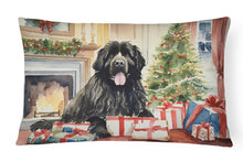 Load image into Gallery viewer, Newfoundland Cozy Christmas Throw Pillow