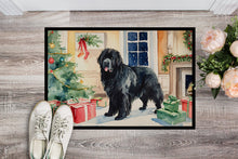 Load image into Gallery viewer, Newfoundland Cozy Christmas Doormat-24x36 Indoor / Outdoor Rug | Made in USA