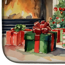 Load image into Gallery viewer, Norfolk Terrier Cozy Christmas Dish Drying Mat