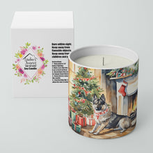 Load image into Gallery viewer, Norwegian Elkhound Cozy Christmas Decorative Soy Candle