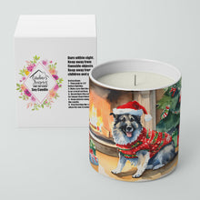 Load image into Gallery viewer, Norwegian Elkhound Cozy Christmas Decorative Soy Candle