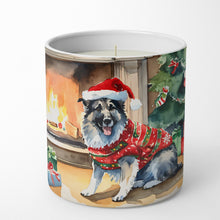 Load image into Gallery viewer, Norwegian Elkhound Cozy Christmas Decorative Soy Candle